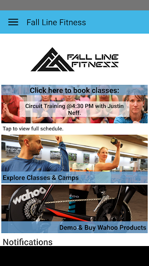 Fall Line Fitness Screenshot 1