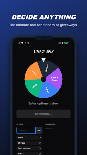 Simply Spin: Decision Maker Screenshot 0
