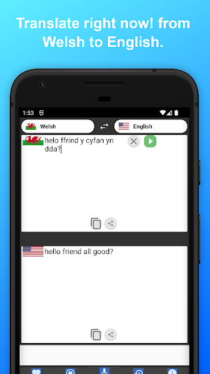 English to Welsh Translator Screenshot 3
