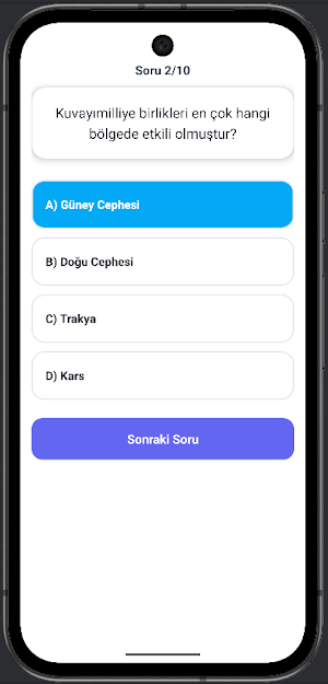 KPSS Tarih Soru Bankası Screenshot 2