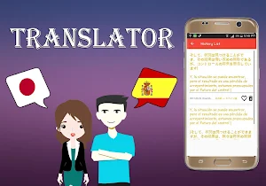 Japanese To Spanish Translator Screenshot 3