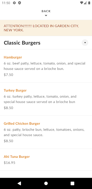 The Burger Spot To Go Screenshot 2