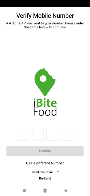 iBite Delivery Screenshot 2