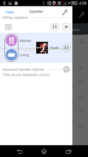 Panasonic Music Streaming Screenshot 3