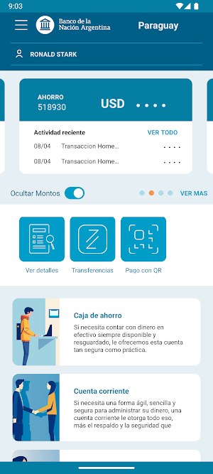 BNA Móvil Paraguay Screenshot 1