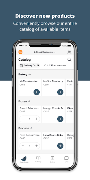 Graziano Foodservice Screenshot 1