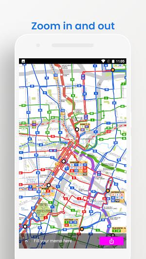 Houston Bus Map Offline Screenshot 2