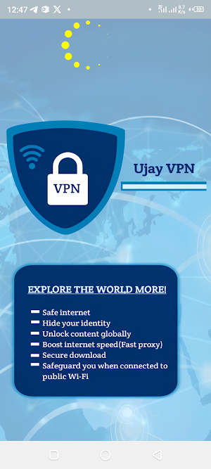 Ujay VPN Screenshot 0