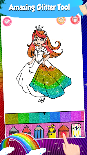Princess Coloring Book Screenshot 2