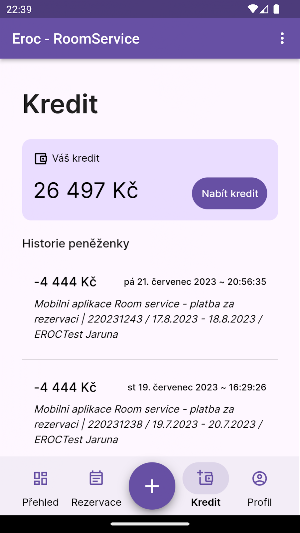 Eroc Room Service Screenshot 3