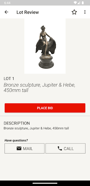 André Nel Auctioneers Screenshot 2