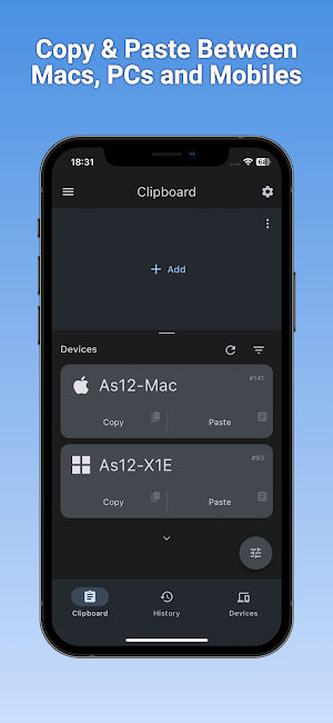 Clipboard Remote - LAN Paste Screenshot 0