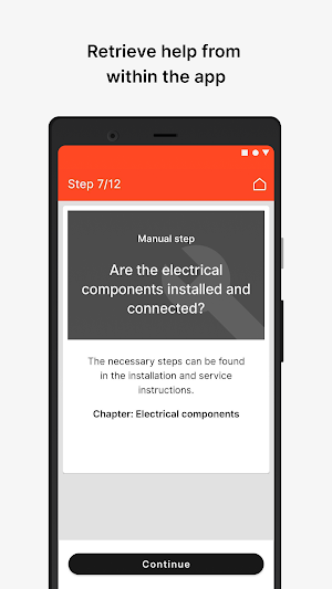 ViStart - Viessmann Commissioning App Screenshot 2