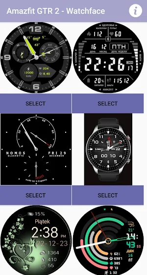 amazfit gtr 2 watch face Screenshot 3