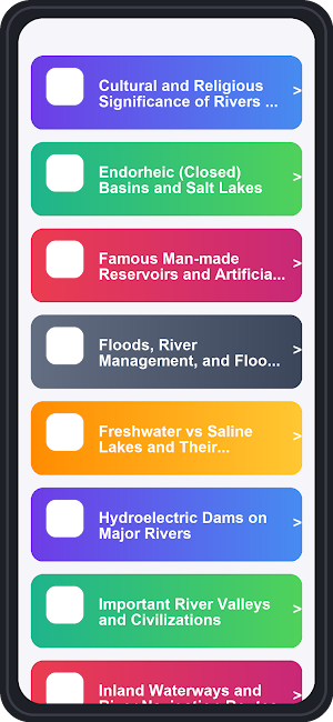 Rivers Lakes Trivia Quiz Screenshot 0