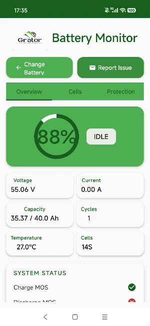 Grator Battery Screenshot 0