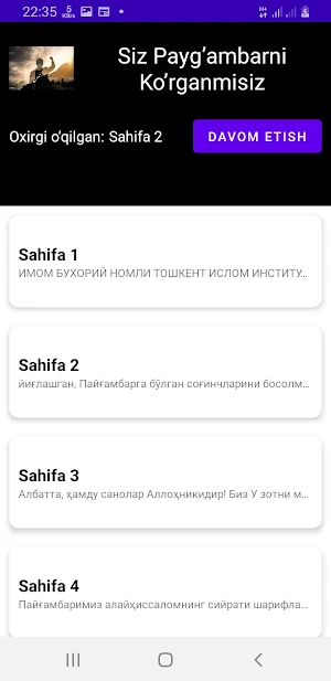 Siz Payg'ambarni Ko'rganmisiz Screenshot 3