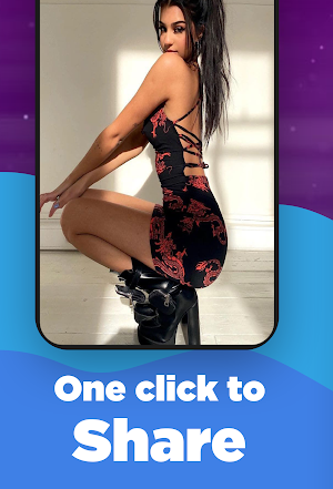 Women Mini Dress Photo Suit Screenshot 3