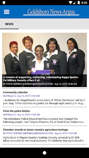 Goldsboro News-Argus Screenshot 1
