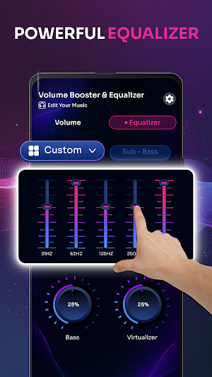 Volume Booster & Equalizer Screenshot 1