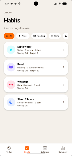 MAX Habits Tracker Screenshot 0