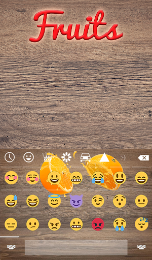Fruits Animated Keyboard Screenshot 3