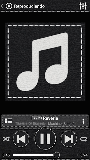 SKIN PLAYERPRO v4 BLACK LEATHER Screenshot 0