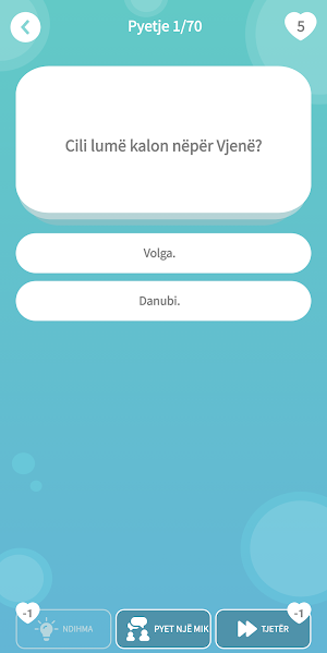 Quiz: Kuiz Njohurive Në Shqip Screenshot 1