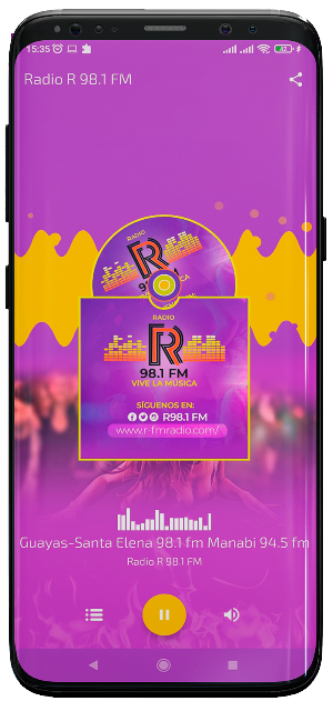 Radio R 98.1 FM Screenshot 1