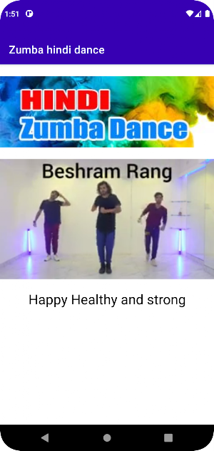 Zumba hindi dance Screenshot 2