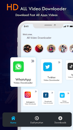 X Hot Video Downloader Screenshot 0