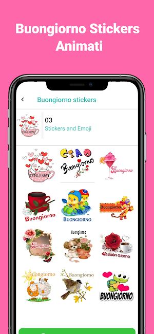 Stickers Buongiorno wasticker Screenshot 3