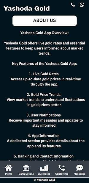 Yashoda Gold Screenshot 3