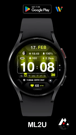 ML2U 212 Watch Face Screenshot 3