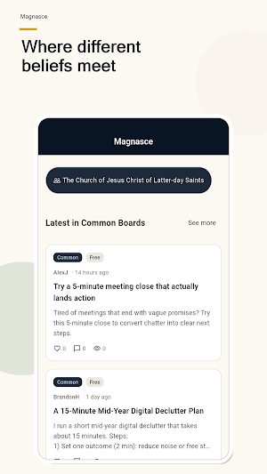 Magnasce - Religion Community Screenshot 0