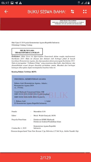 Buku PAI MTs Versi 2019 Kelas  Screenshot 3