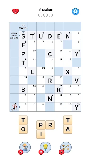 Crypto CrossWord Screenshot 2