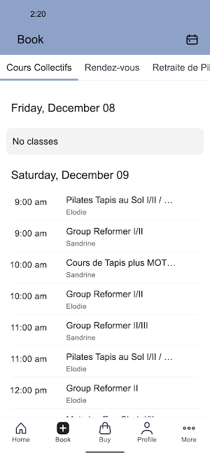 Studio 15 Pilates Screenshot 1