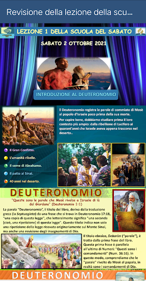 Italian Sabbath School Lesson Screenshot 1