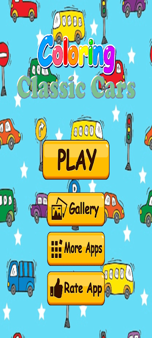 Classic Car Coloring Screenshot 1