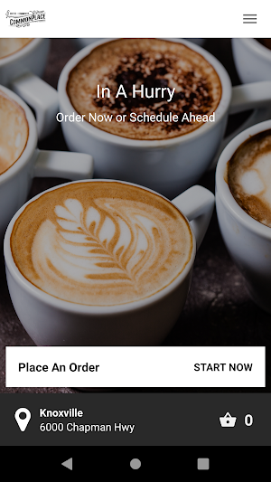 CommonPlace Coffee + Community Screenshot 1