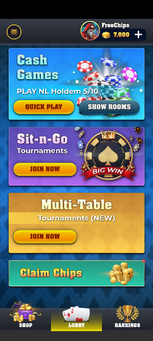 Axes Full Poker Screenshot 0
