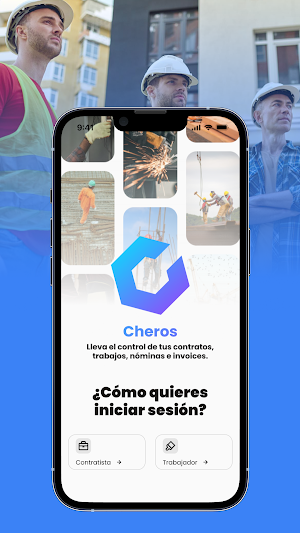 Cheros App for Subcontractors Screenshot 0