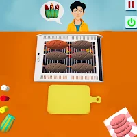 My Kabab Gril Shop Game