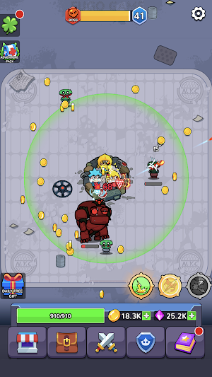 Idle Magic Defender Screenshot 2
