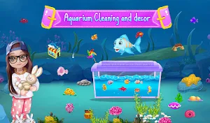 Keep Your Home Clean Girl Game Screenshot 2