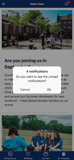 My Strode's College Screenshot 1