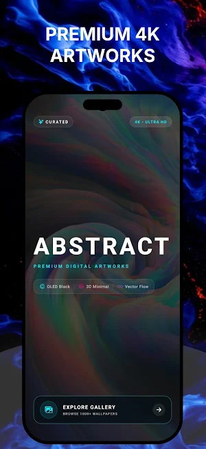 Abstract Wallpapers 4K & HD Screenshot 0