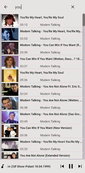 Modern Talking Nonstop Disco Screenshot 1