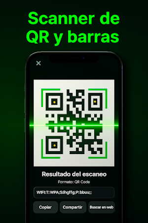 Escáner QR y Código de Barras Screenshot 0